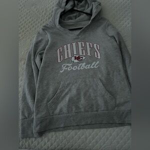 Kansas City Chiefs Gray Hoodie with Logo